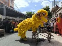 Meriahkan Imlek, Atraksi Barongsai di Banda Aceh Jadi Simbol Toleransi