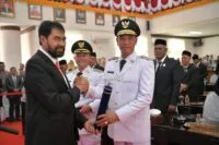 Lantik Bupati dan Wakil Bupati Aceh Utara, Mualem: Kedepan Bakal Ada Sarana Ekspor Selat Malaka - Penang