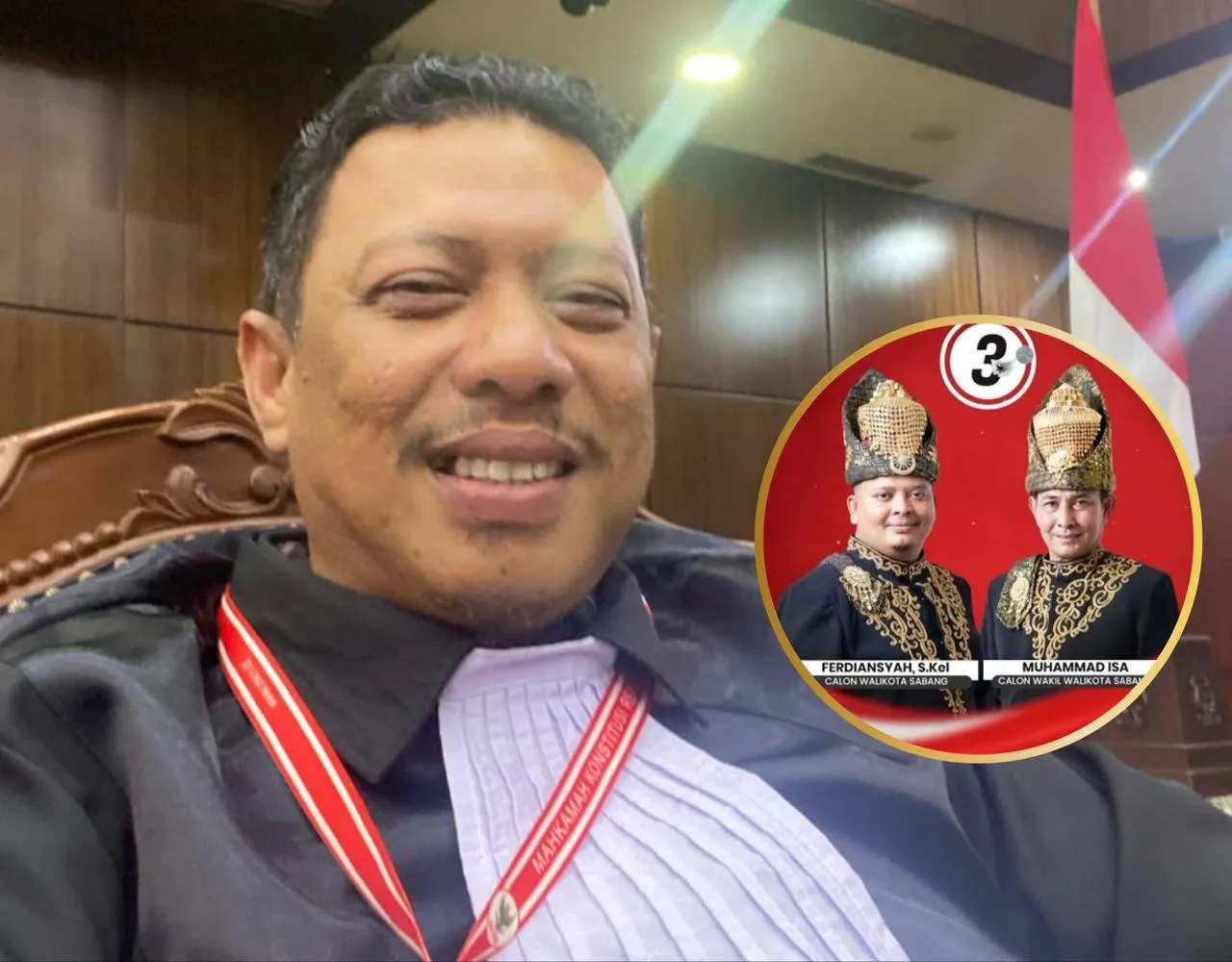 MK Kabulkan Permohonan Paslon Wali Kota Sabang, Ferdiansyah-Muhammad Isa