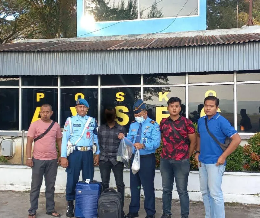 Warga Aceh Timur Ditangkap di Bandara SIM Saat Hendak Bawa Sabu ke Kendari