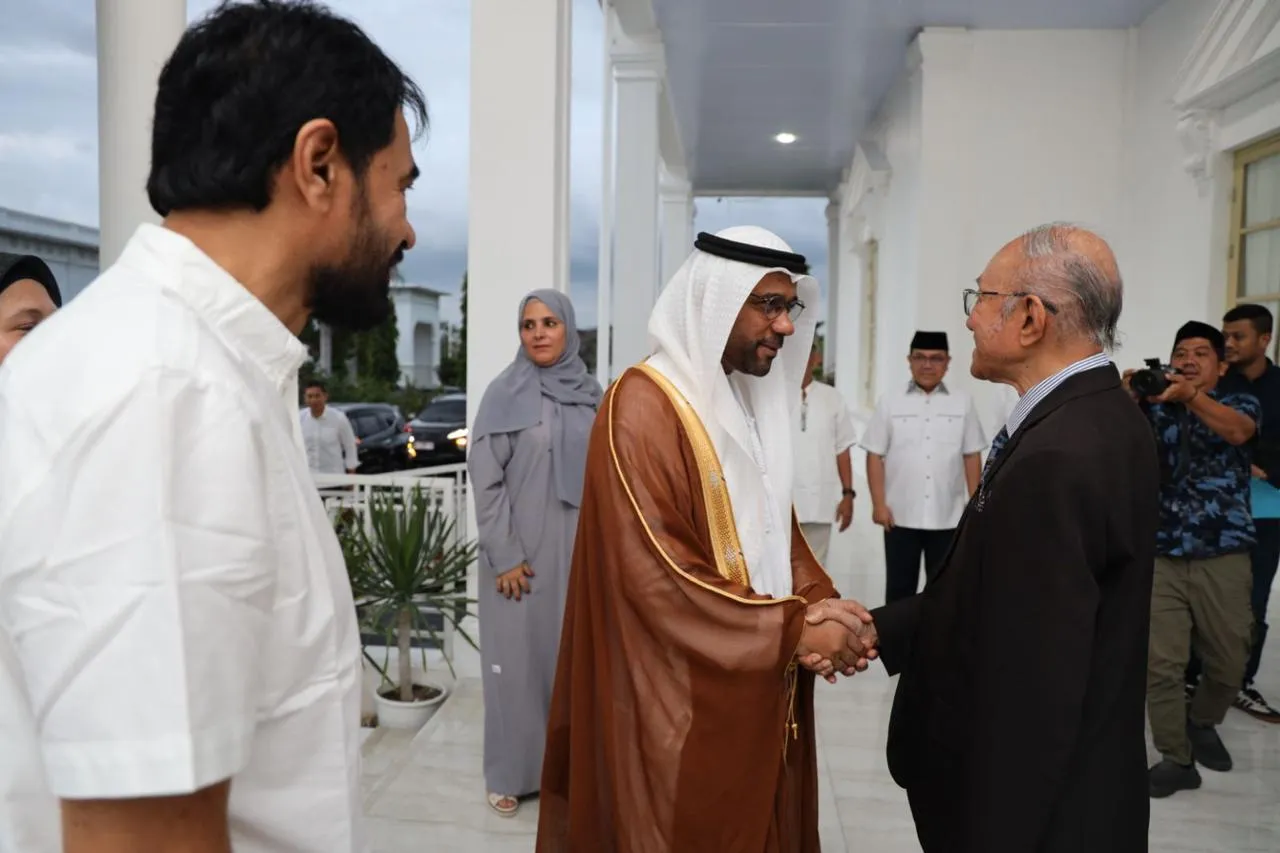 Wali Nanggroe Sambut Kunjungan Dubes UEA, Bahas Kerjasama Investasi