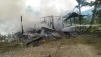 Satu Rumah di Aceh Tenggara Ludes Terbakar