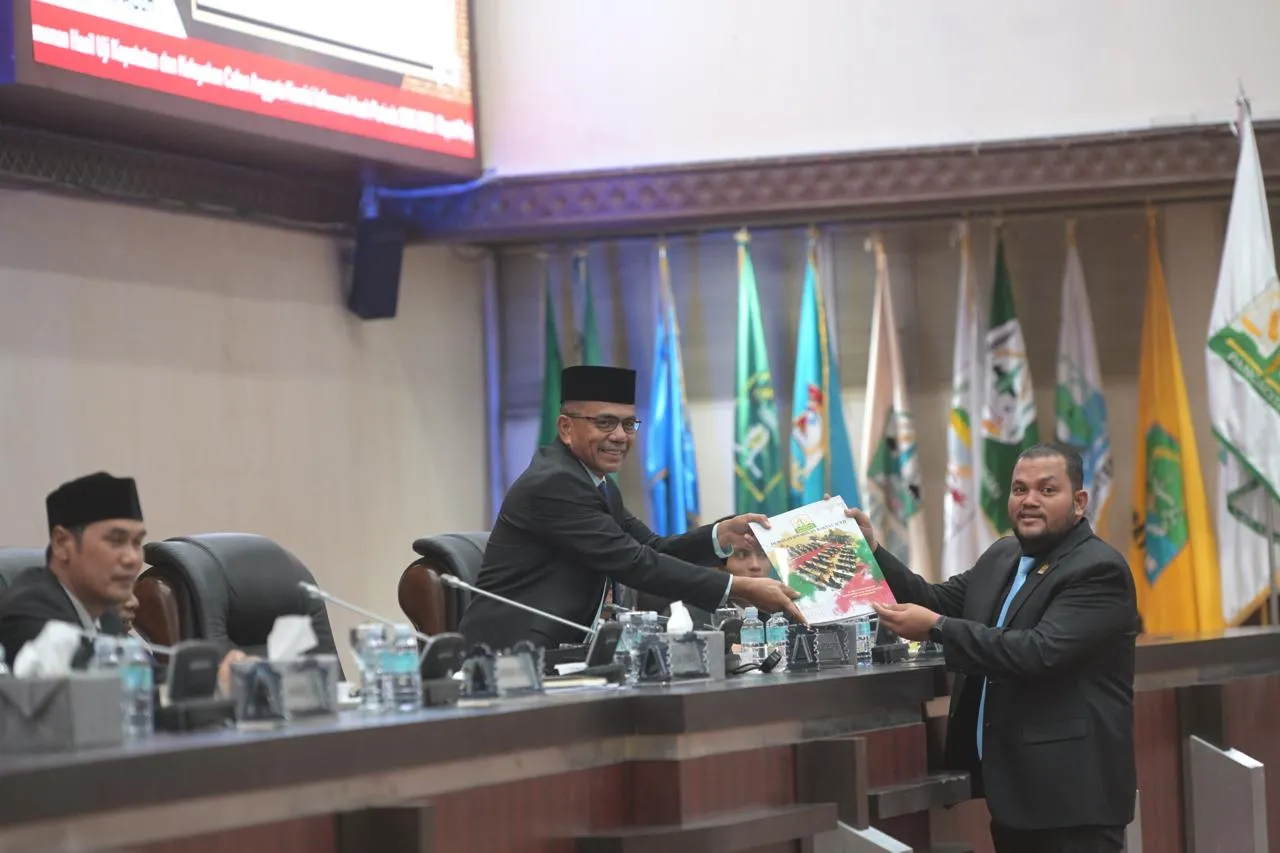 DPRA Tetapkan 12 Raqan Prioritas 2025