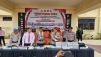 Polres Langsa Bongkar Jaringan Pengedar Kokain Lintas Provinsi, 6 Tersangka Diamankan