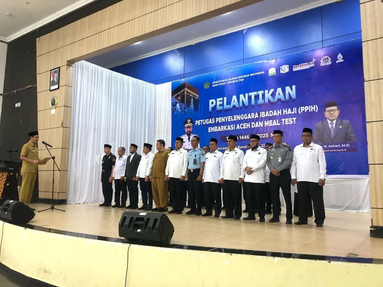 23 Penyelenggara Ibadah Haji (PPIH) Aceh Dilantik
