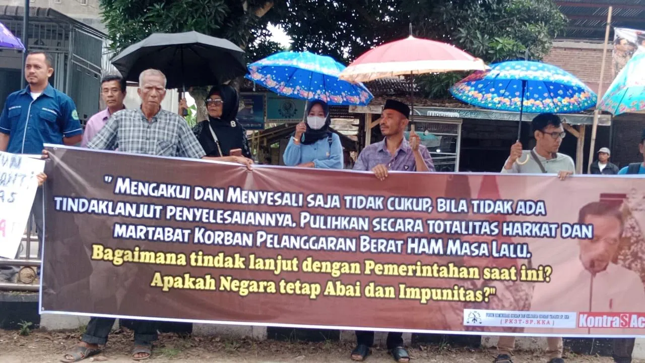 26 Tahun Tragedi Simpang KKA, Keluarga Korban Nilai Negara Abai