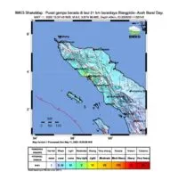 Abdya Diguncang Gempa Magnitudo 6,2