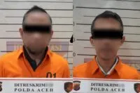Dua Karyawan Bank Aceh Syari'ah Cabang Bener Meriah di Tahan Penyidik Polda Aceh