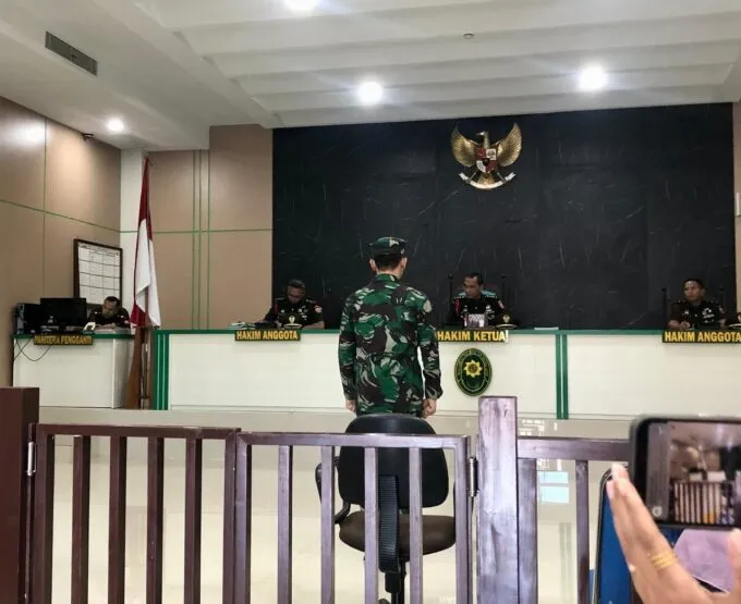 Tembak Sales Mobil Hingga Meninggal, Oknum TNI AL Dituntut Pidana Seumur Hidup dan Dipecat dari Militer