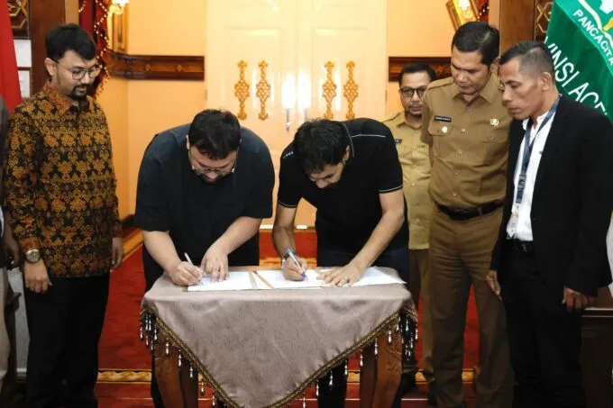 Pemerintah Aceh Teken MOU Kerjasama Pembangunan Pabrik Pengolahan CPO Jadi Minyak Goreng