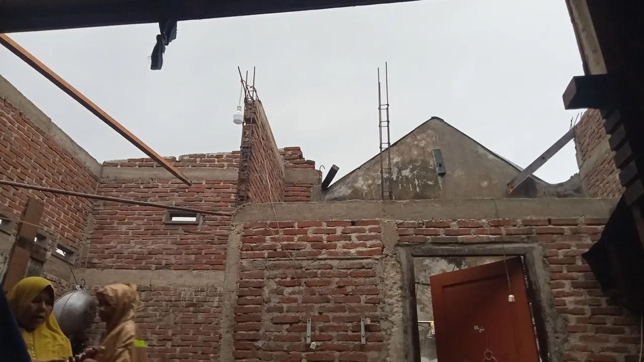 Atap Sejumlah Rumah dan Ruko di Aceh Besar Rusak Diterpa Angin Kencang