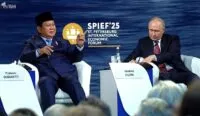 Prabowo Puji Mualem di Depan Putin