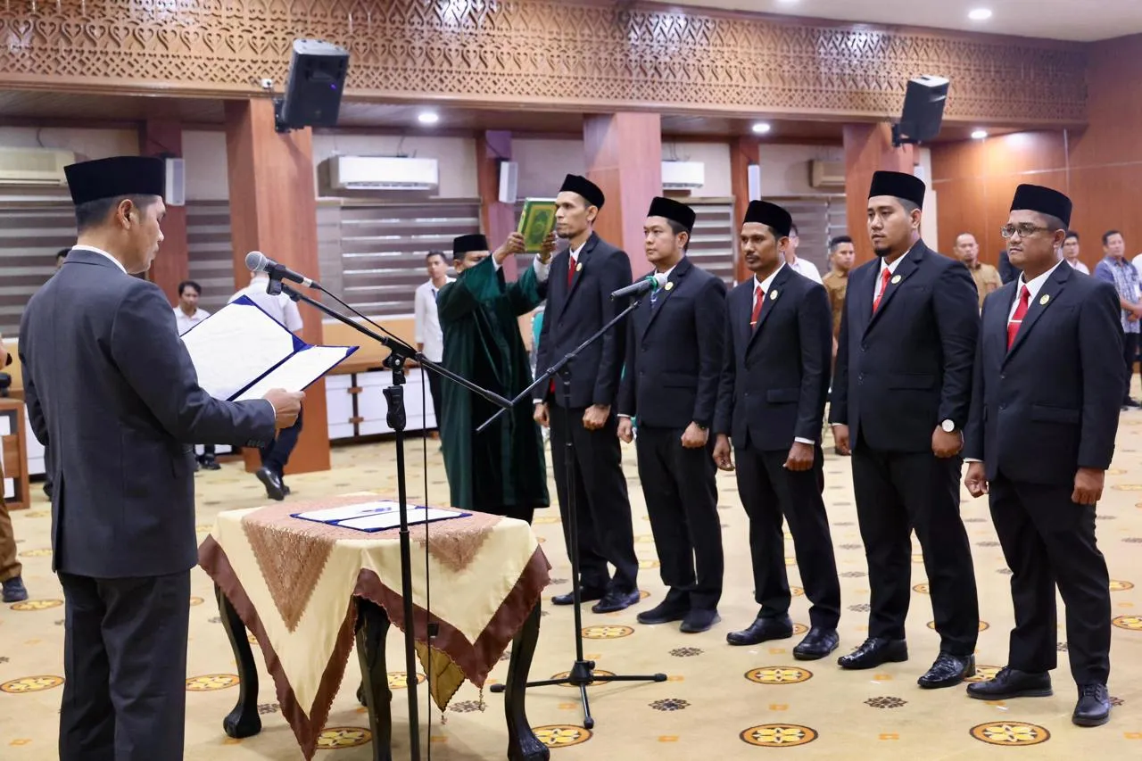 Anggota Komisi Informasi Aceh Resmi di Lantik