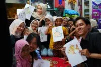 Komunitas Ruang Lingkup Hadirkan 'Ruang Inspirasi #4' untuk Anak Pejuang Kanker C-FOUR Aceh