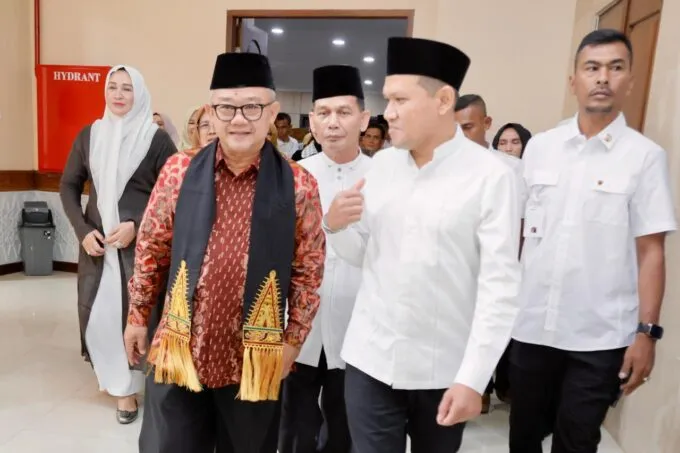 Menteri Pendidikan ke Aceh, Disambut Wagub dan Ketua TP PKK Aceh