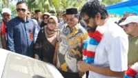 Mualem Hadiri Gelar Kenduri Akbar dan Doa Bersama atas Kembalinya Empat Pulau di Singkil