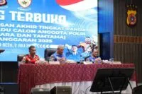 Wakapolda Aceh Pimpin Sidang Kelulusan Calon Akpol, Bintara, dan Tamtama Tahun 2025