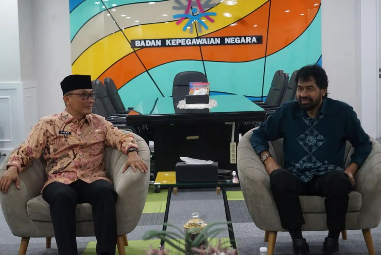 Audiensi ke BKN, Mualem Suarakan Nasib Tenaga Non-ASN dan Mutasi Keluarga ASN