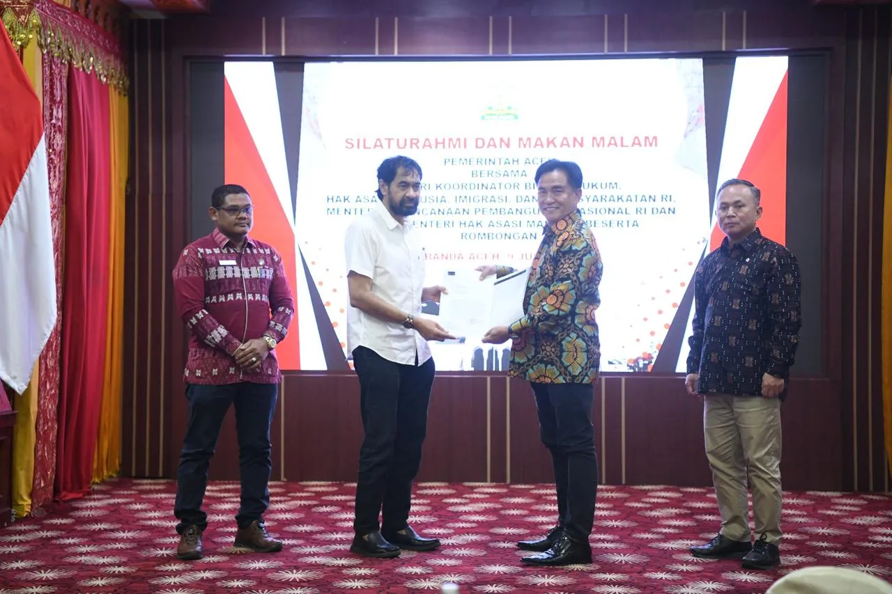 Yusril Ihza Mahendra ke Aceh, Tinjau Penguatan Reintegrasi dan HAM