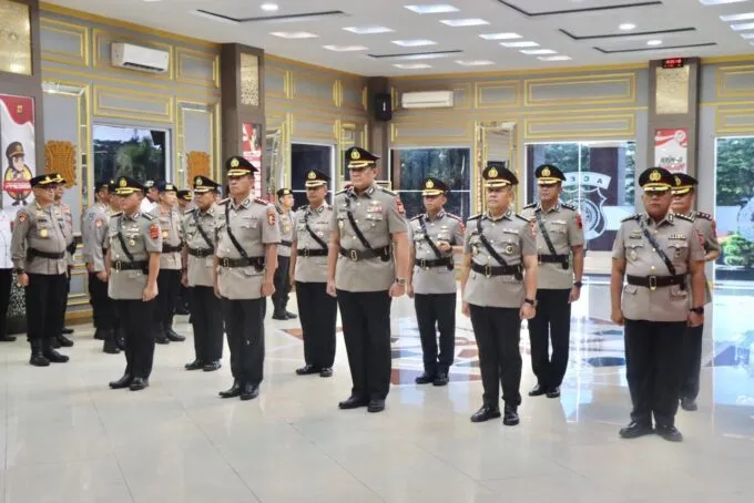 Kapolda Aceh Pimpin Sertijab Sejumlah Pejabat Utama dan Kapolres
