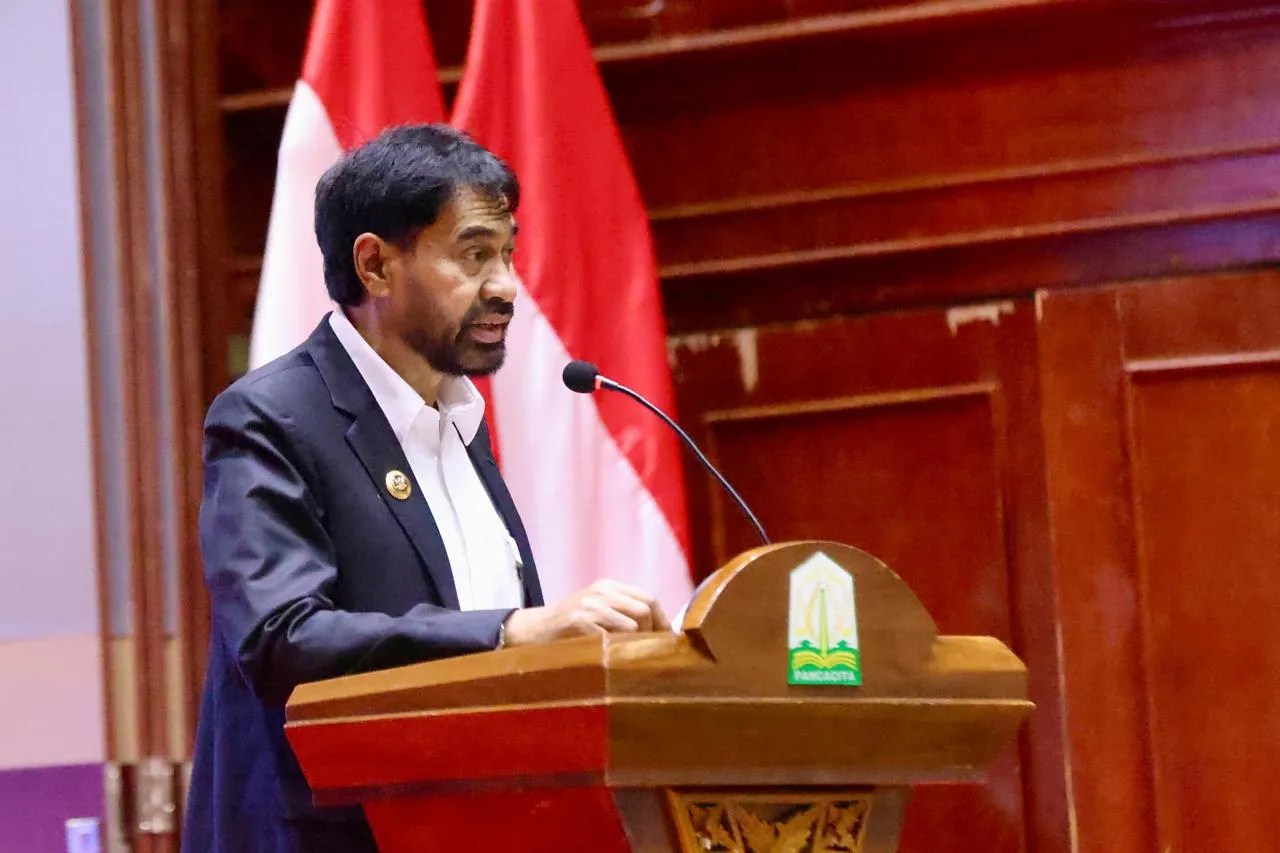 Gubernur Aceh Terima Penghargaan Pimred Award 2025 di Banten