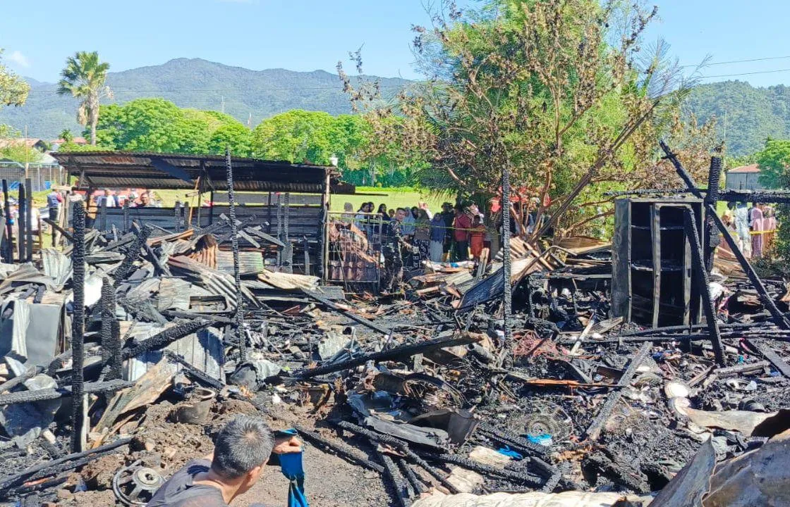 Satu Rumah Warga di Aceh Besar Hangus Terbakar