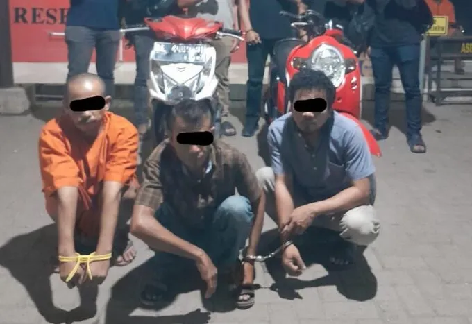 Motor Curian dari Banda Aceh Dijual Ke Pidie dan Pijay, Pelaku di Ringkus Polisi