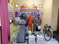 Kurang dari 24 Jam, Maling di Baitussalam Diciduk Polisi