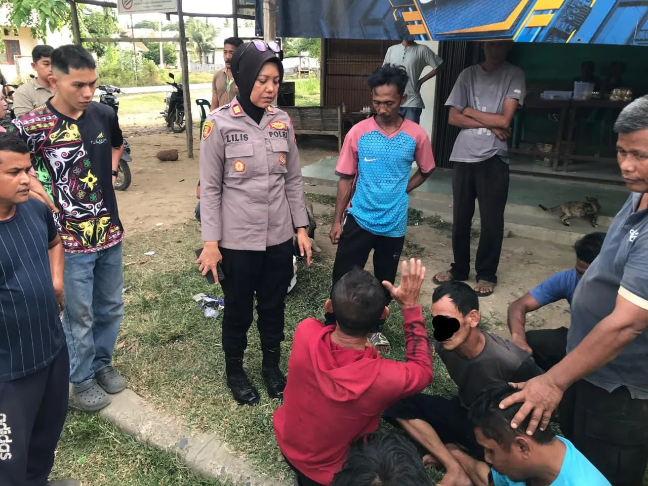 Warga Baitussalam Serahkan Maling Kambing ke Polsek