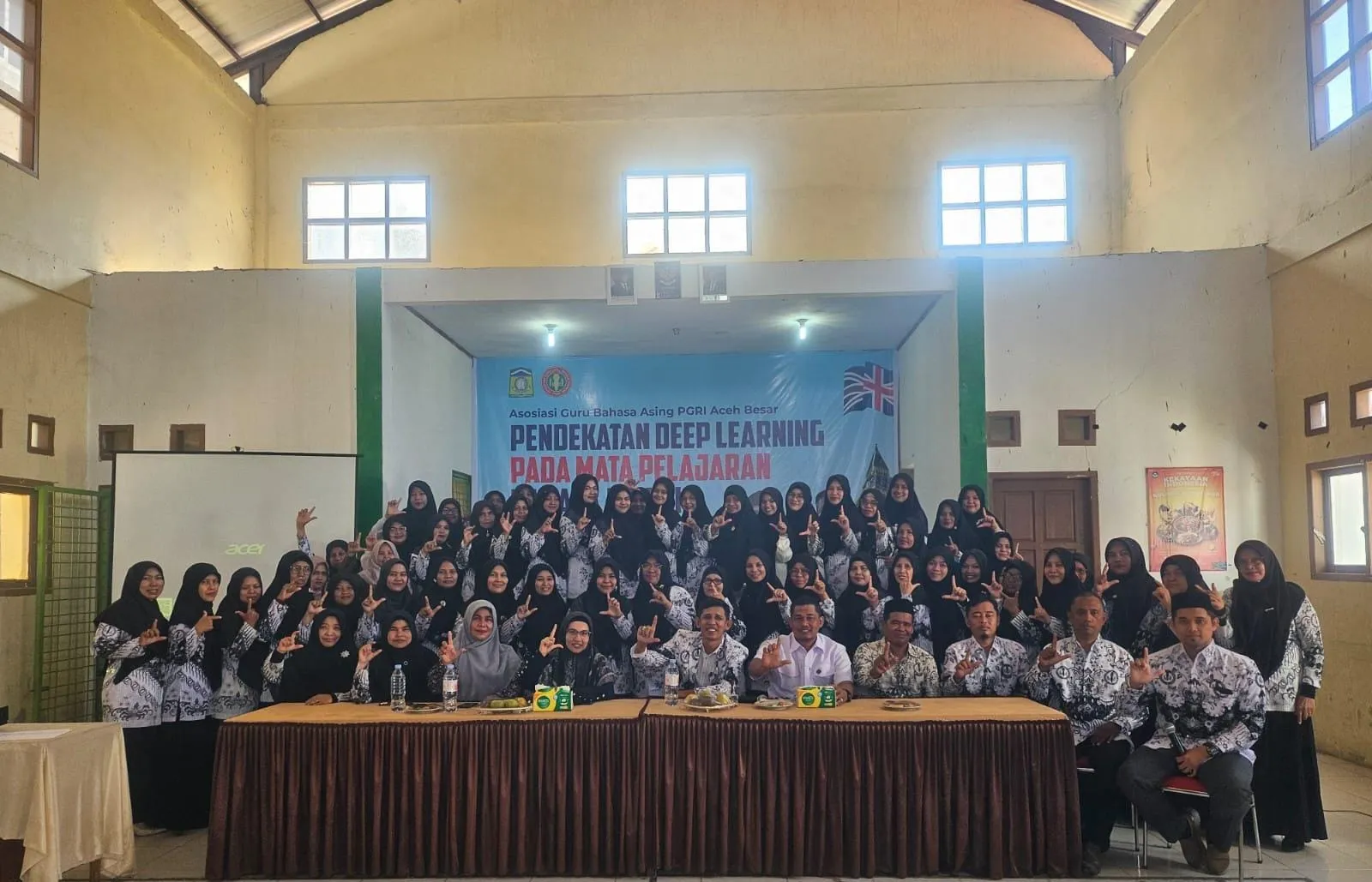 AGBA-PGRI Aceh Besar Gelar Diklat Deep Learning untuk Guru Bahasa Inggris