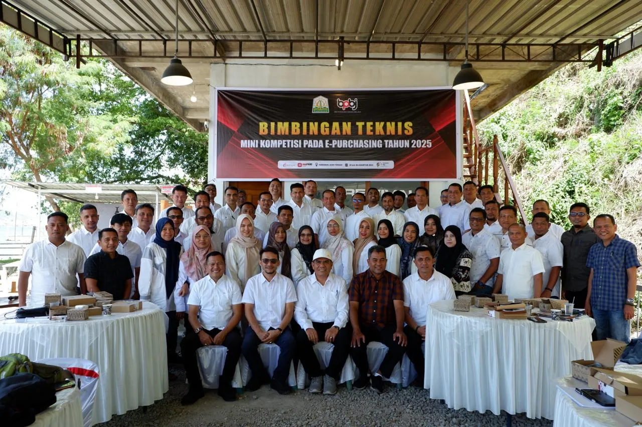 Biro PBJ Aceh Gelar Bimtek Mini Kompetisi e-Purchasing di Takengon