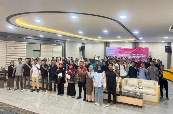 DEMA UIN Ar-Raniry Gelar FGD, Bahas Tambang Ilegal di Aceh