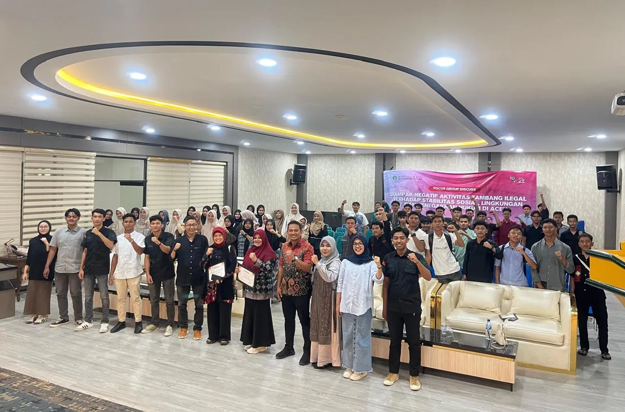 DEMA UIN Ar-Raniry Gelar FGD, Bahas Tambang Ilegal di Aceh