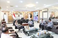 Kapolda Terima Audiensi Kakanwil Kemenkum Aceh, Bahas Sinergi Penegakan Hukum