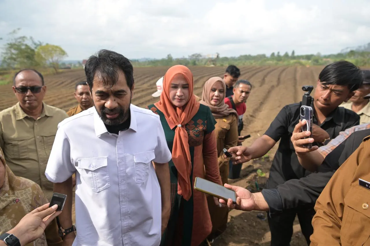 Mualem Dukung Petani Cabai dan Nilam untuk Kendalikan Inflasi dan Tingkatkan Ekonomi