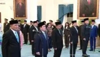 Prabowo Lantik Djamari Chaniago Jadi Menko Polkam, Erick Thohir Jadi Menpora