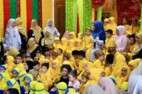 Kak Na Sambut Ratusan Anak PAUD di Pendopo Gubernur