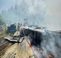 Rumah Warga di Simpang Tiga Terbakar, Harta Benda Tak Bersisa