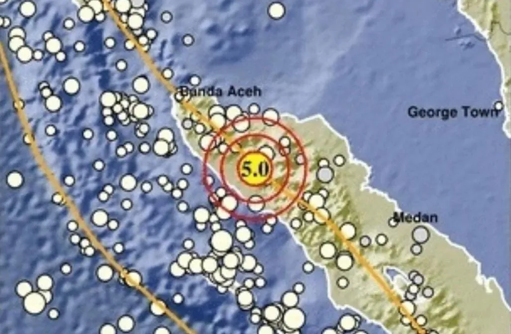 Gempa M4,9 Guncang Nagan Raya, Tidak Berpotensi Tsunami