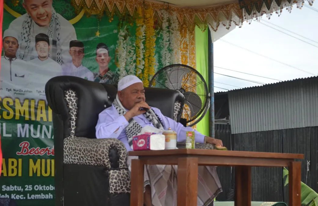 Nasehat Abu Paya Pasi untuk Generasi Muda di Peresmian Dayah Bustanul Muna Al-Aziziyah