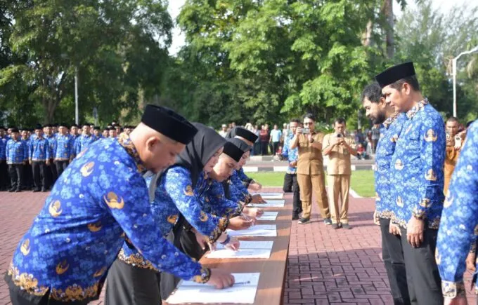 Mualem Lantik 1.184 PPPK Tahap II Formasi 2024