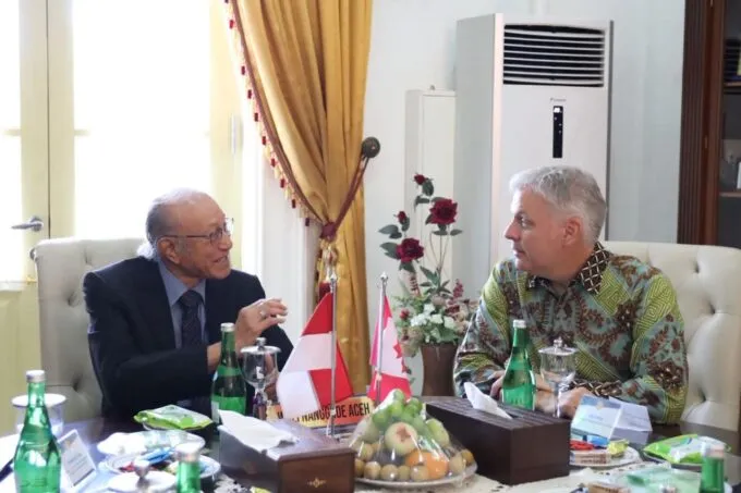 Duta Besar Kanada Temui Wali Nanggroe