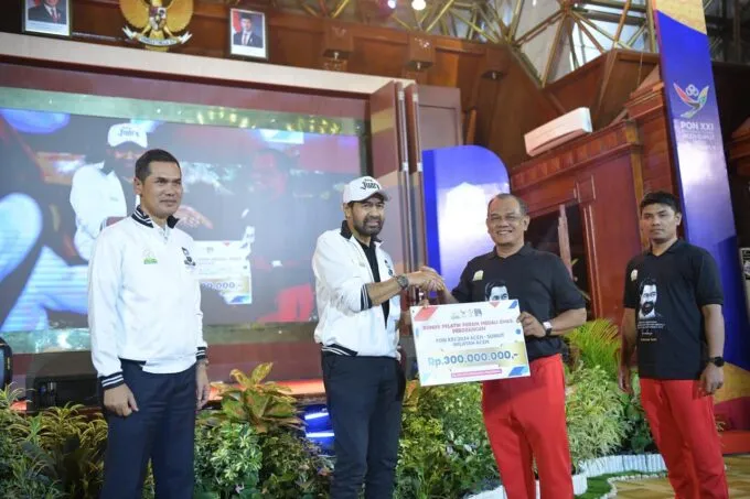Pemerintah Aceh Kucurkan Rp72,9 Miliar untuk Bonus Atlet PON XXI dan Peparnas XVII