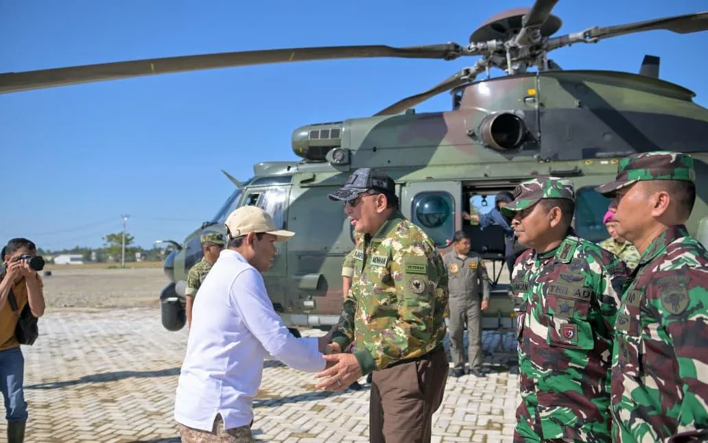 Pemerintah Mulai Percepat Distribusi Bantuan Menggunakan Pesawat dan Helikopter