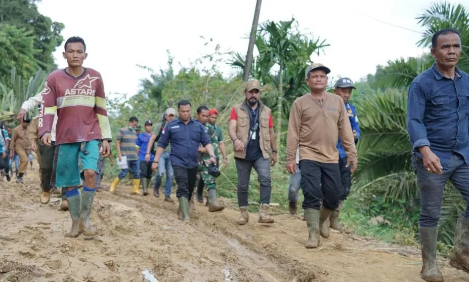 Jalur Lintas Aceh Timur - Langsa Pulih, Bantuan Logistik Mulai Tembus Pedalaman