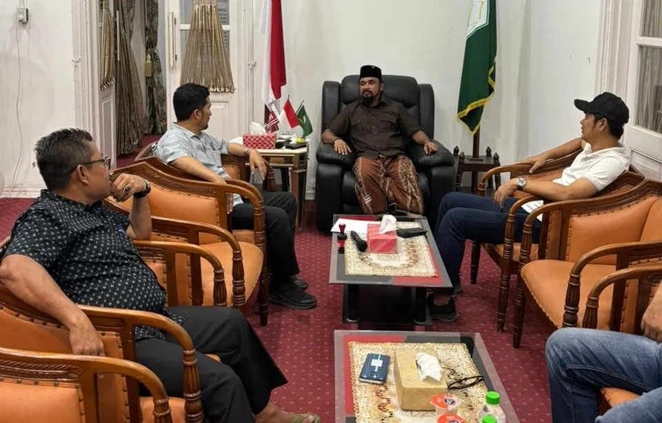 Sekda Aceh Bahas Penanganan Banjir Bersama Bupati Aceh Timur