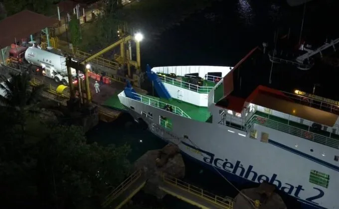 Dua Kapal Dikerahkan Angkut Pasokan LPG dari Aceh Utara