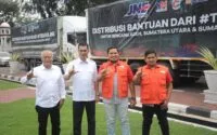 JNE Salurkan 500 Ton Lebih Bantuan Logistik untuk Korban Bencana di Aceh