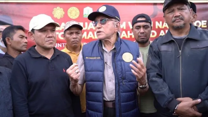 Wali Nanggroe: Saya Tidak Akan Tinggal Diam, Bantuan Harus Masuk, Alam Harus Dipulihkan