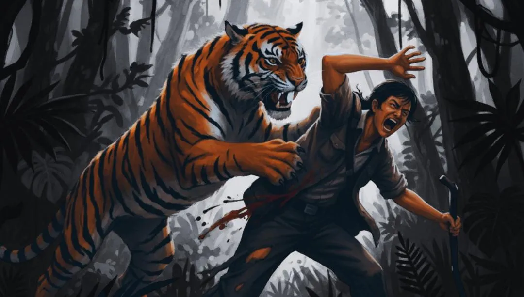 Seorang Warga Krueng Seumayam Tewas Diterkam Harimau